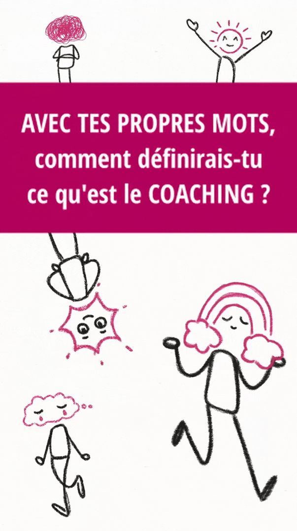 gif titre - AVEC TES PROPRES MOTS,
comment définirais-tu
ce qu'est le COACHING ?
