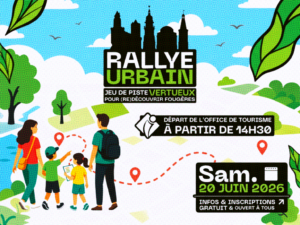 Aperçu Campagne Plurimédia & Identité Visuelle – Rallye Urbain Fougères