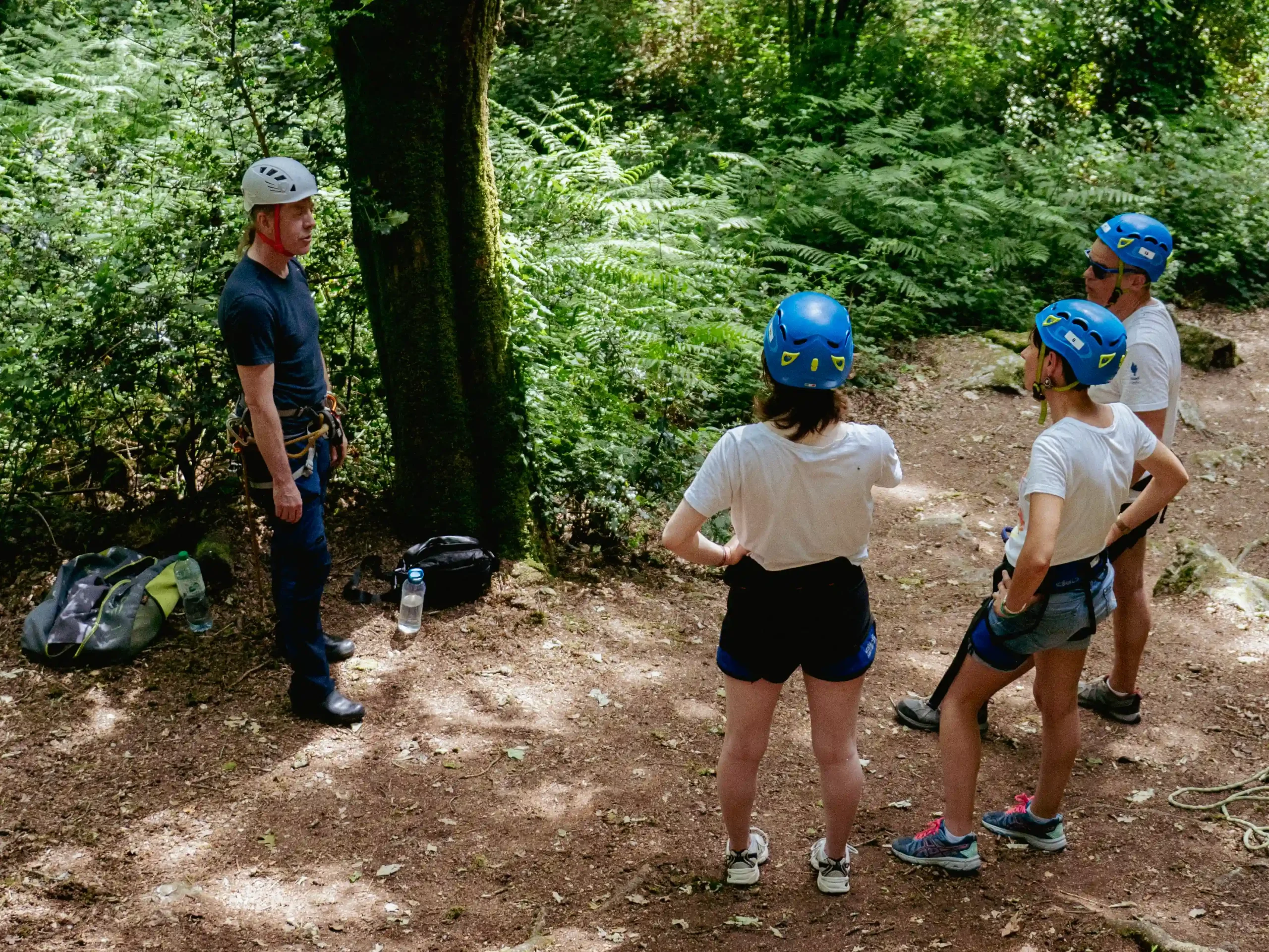 photographie reportage initiation escalade sur voie naturelle