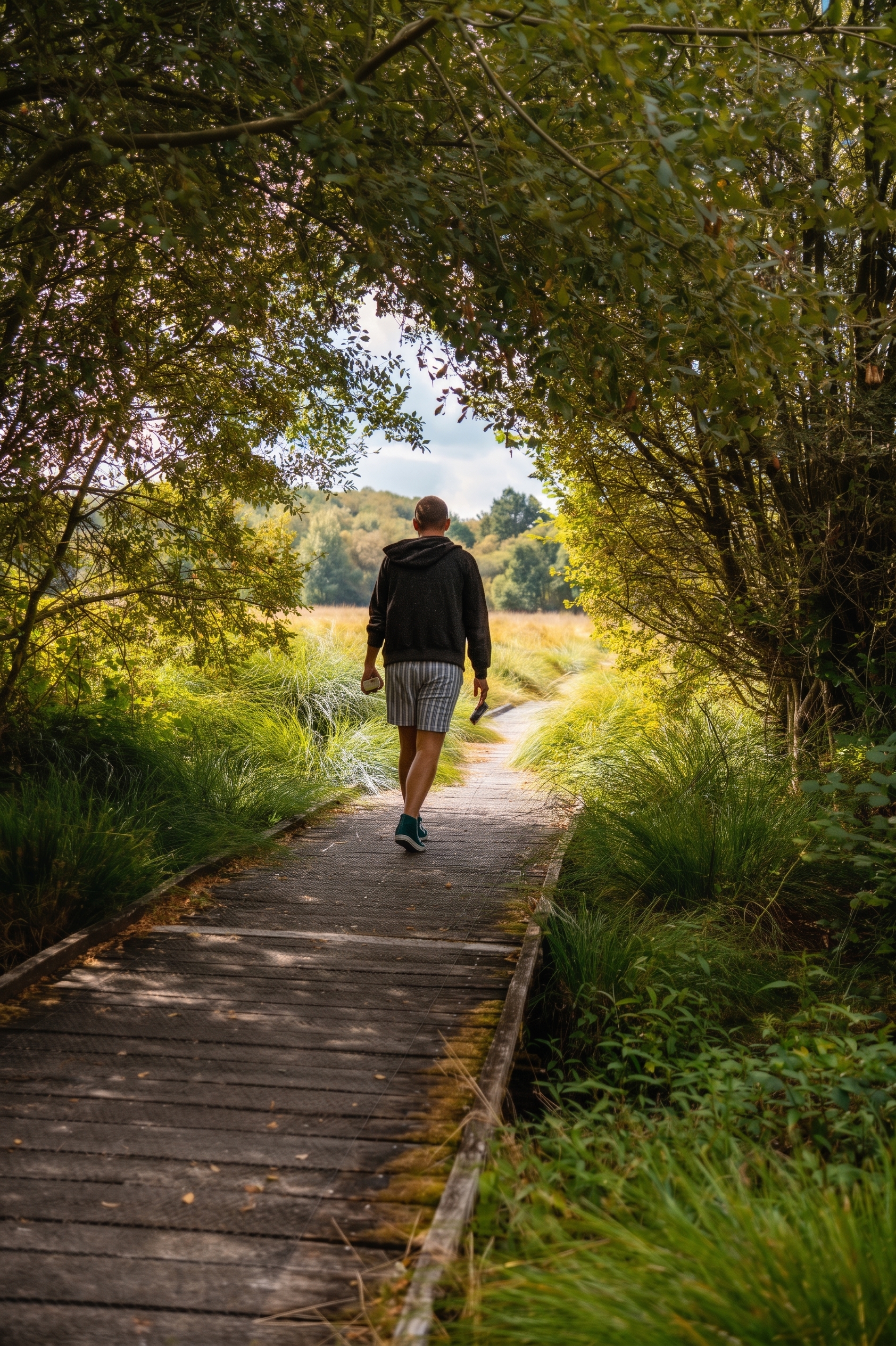 DÉAMBULATION A LA TOURBIERE DE LANDEMARAIS — Cliché 1